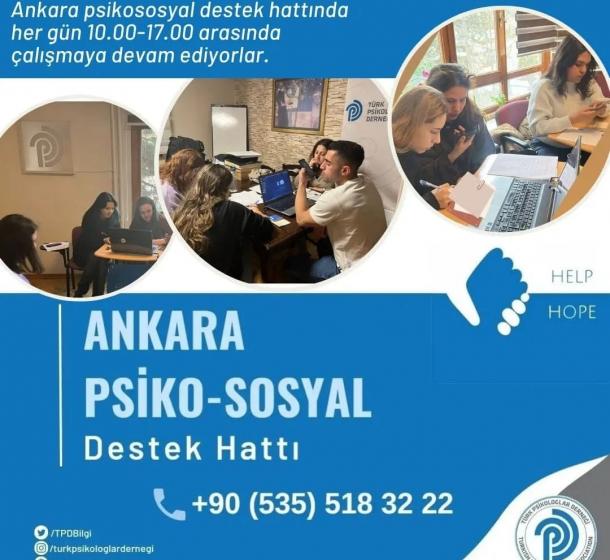 Ankara Psikososyal Destek Hattı